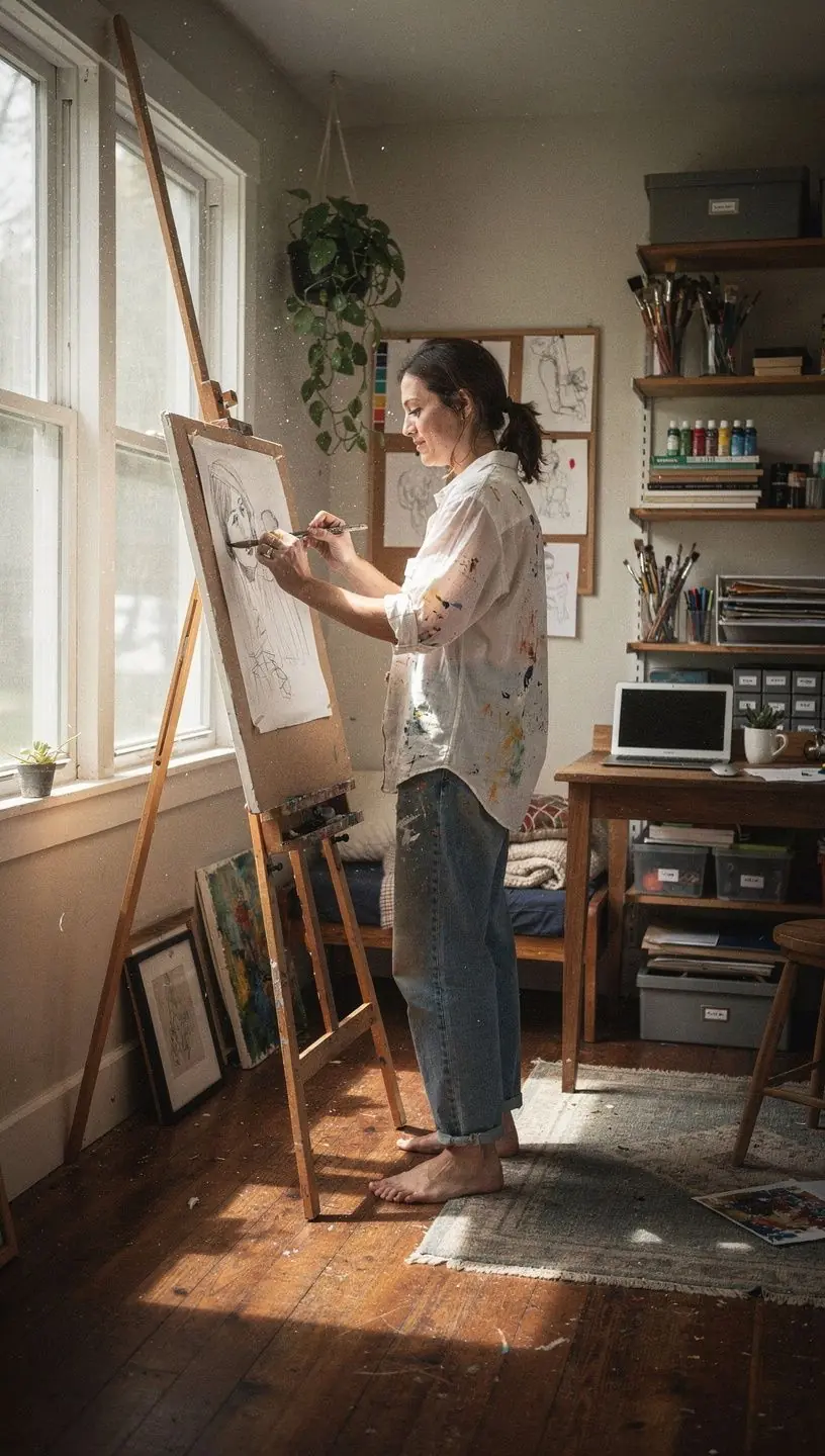 Уютный бунгало с современным дизайном и компактной планировкой.